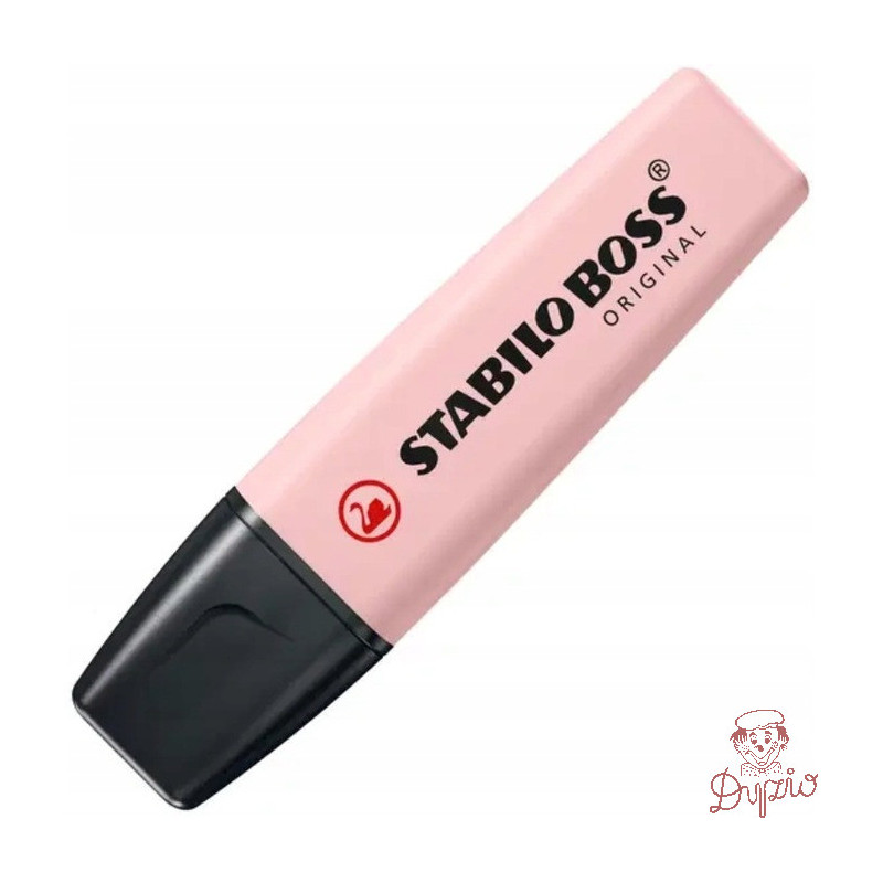 Zakreślacz BOSS ORIGINAL Nature COLOURS 70/128 pudrowy róż
