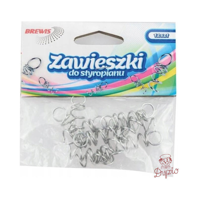 Zawieszka metalowa do styropianu (12szt) ZAW30 BREWIS