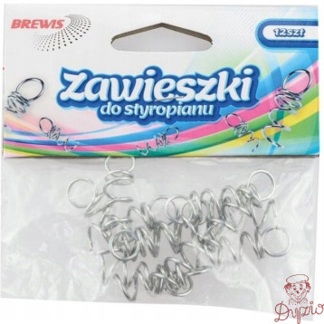 Zawieszka metalowa do styropianu (12szt) ZAW30 BREWIS