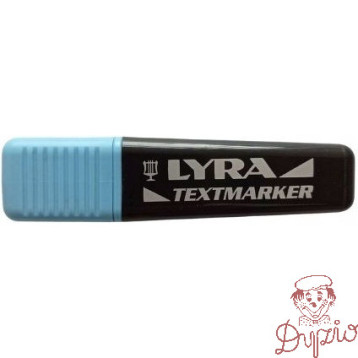 Zakreślacz LYRA niebieski 83347