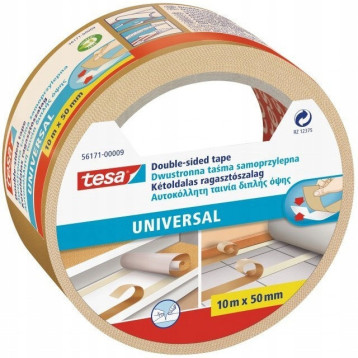 Taśma dwustronna TESA 10m x 50mm 56171-00009-01 TS Taśma dwustronna TESA 10m x 50mm 56171-00009-01 TS