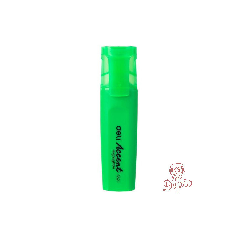 Zakreślacz 1-5mm ACCENT zielony ES621 GREEN DELI
