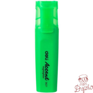 Zakreślacz 1-5mm ACCENT zielony ES621 GREEN DELI
