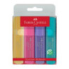 Zakreślacz 1546 pastel ETUI 4szt. FC154610 FABER CASTELL