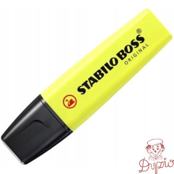 Zakreślacz STABILO BOSS żółty 70/24