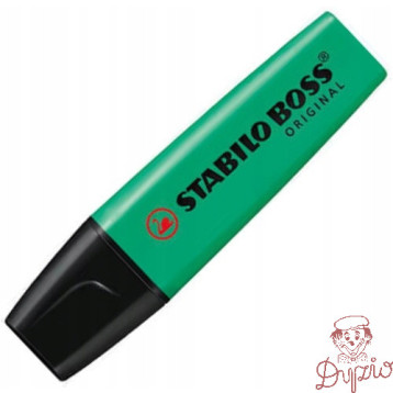 Zakreślacz STABILO BOSS fluorescencyjny turkusowy 70/51