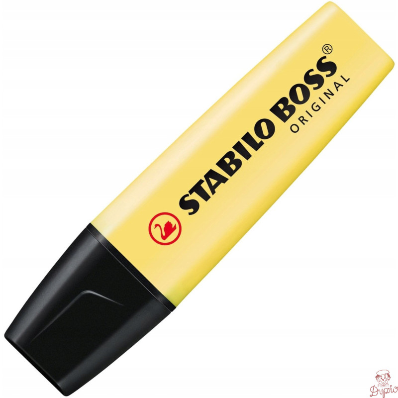 Zakreślacz STABILO BOSS 70/144 pastelowy żółty żółty