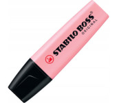 Zakreślacz STABILO BOSS 70/129 pastelowy różowy