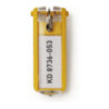 Zawieszki do kluczy (6szt.) żółte 195704 DURABLE KEY CLIP