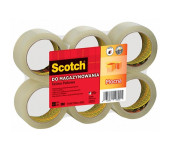 Taśma pakowa 3M 50x66 przezroczysta bardzo mocna SCOTCH HEAVY UU005262835
