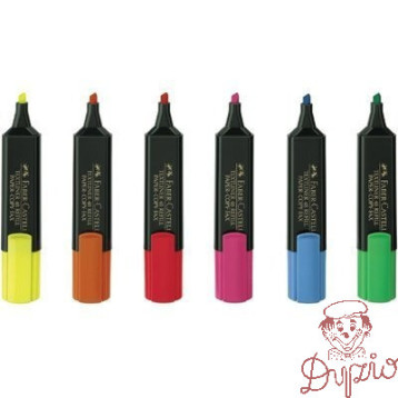 Zakreślacz TEXTLINER 48 różowy 154828 FC FABER-CASTELL