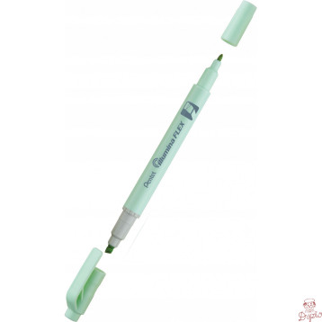 Zakreślacz dwustronny seledynowy pastelowy ILLUMINA FLEX SLW11P-KE PENTEL