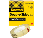 Taśma klejąca 665 dwustronnie klejąca, w pudełku, 12,7mm x 22,8m SCOTCH 70007027314 3M