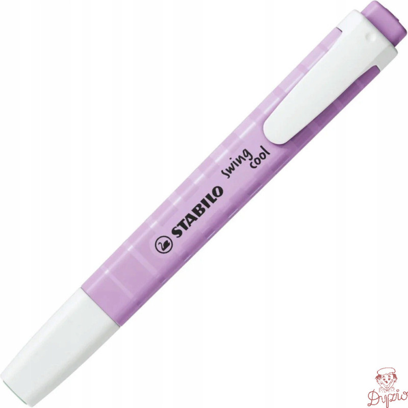 Zakreślacz STABILO swing cool 275/155-8 pastel fioletowy