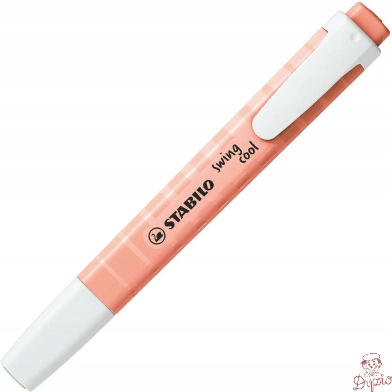 Zakreślacz STABILO swing cool 275/126-8 pastel pomarańczowy