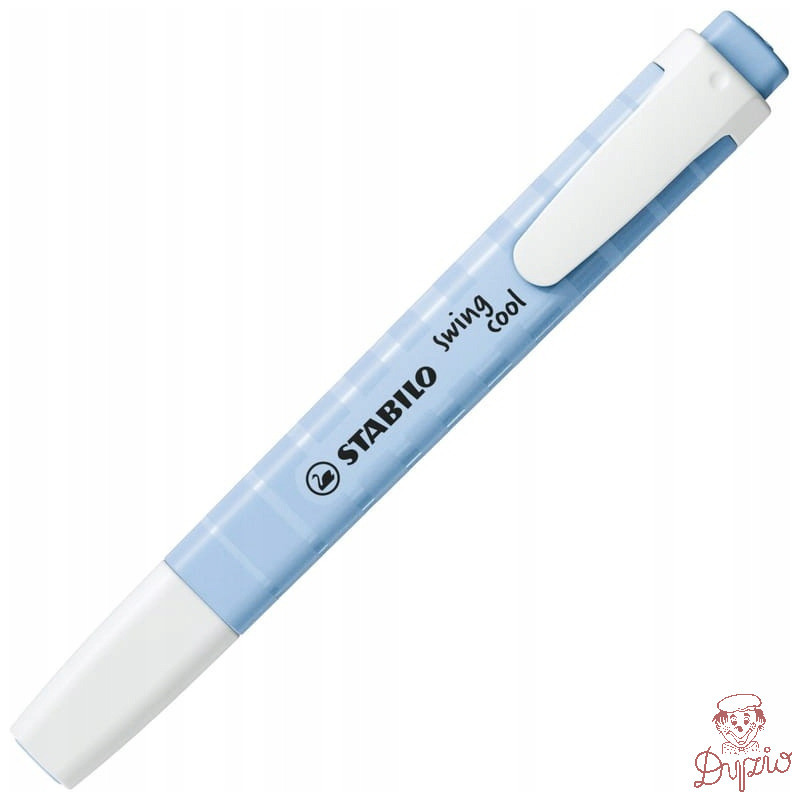 Zakreślacz STABILO swing cool 275/111-8 pastel niebieski