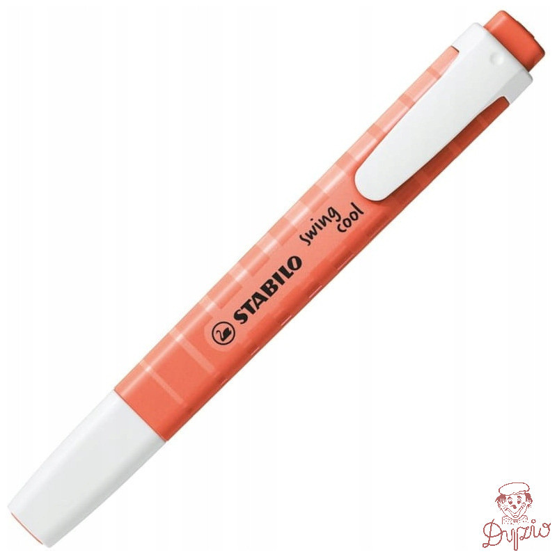 Zakreślacz STABILO swing cool 275/140-8 pastel czerwony