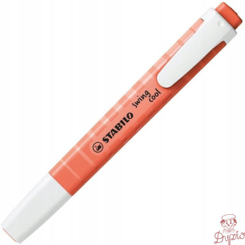 Zakreślacz STABILO swing cool 275/140-8 pastel czerwony