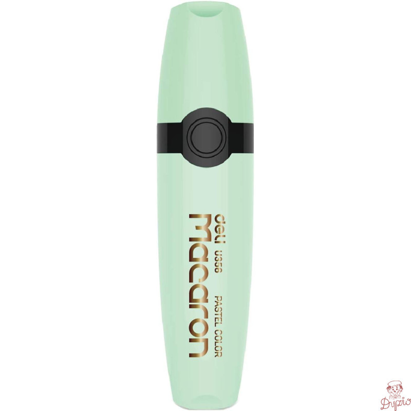 Zakreślacz 1-5mm MACARON zielony U356GN DELI