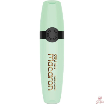 Zakreślacz 1-5mm MACARON zielony U356GN DELI