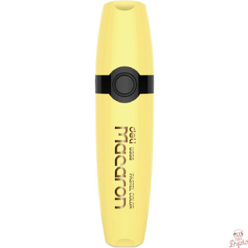 Zakreślacz 1-5mm MACARON żółty U356YL DELI
