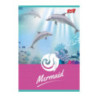 Zeszyt A5 16k kratka laminowany MERMAID UNIPAP