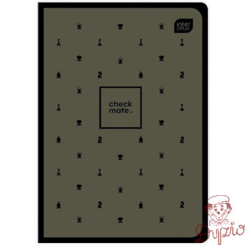 Zeszyt A5 60k kratka 70g SOFT TOUCH CHESS INTERDRUK