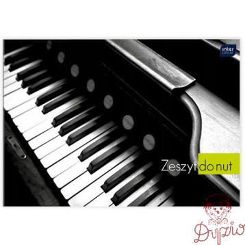 Zeszyt do nut A5 16kartek INTERDRUK