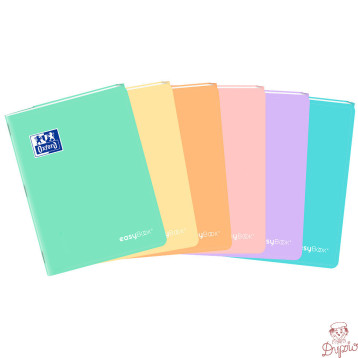 Zeszyt A5 60k kratka margines EASYBOOK PASTEL 3w1 400161235 OXFORD