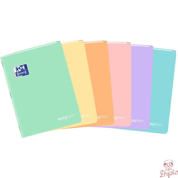 Zeszyt A4 60k kratka margines EASYBOOK PASTEL 3w1 400161237 OXFORD