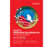 Zeszyt papierów kolorowych A5 10k 80g. 400201865 HERLITZ