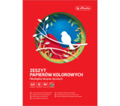 Zeszyt papierów kolorowych A4 10k 80g. 400202600 HERLITZ
