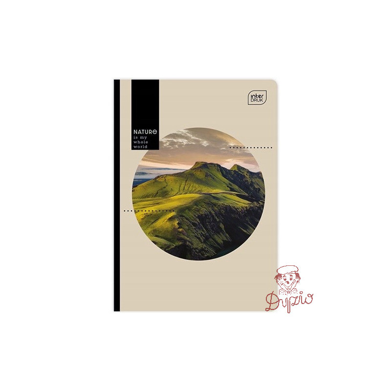 Zeszyt A5 96k kratka UV MIX WZORÓW INTERDRUK 7361