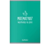 Zeszyt szkolny przedmiotowy A5 60 kartek w kratkę 70g MATEMATYKA 400197992 HERLITZ
