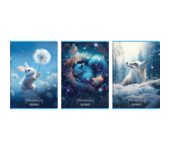 Zeszyt A4 32k kratka z marginesem WONDERLAND 400209629 HERLITZ