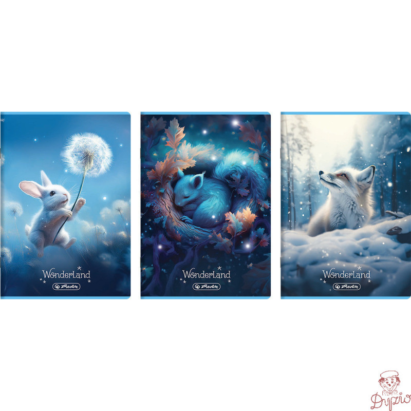 Zeszyt A4 32k kratka z marginesem WONDERLAND 400209629 HERLITZ