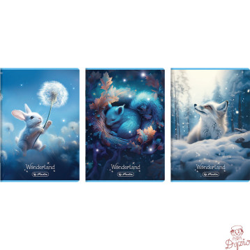 Zeszyt A4 32k kratka z marginesem WONDERLAND 400209629 HERLITZ
