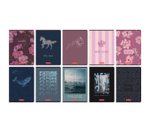 Zeszyt A5 60k linia z marginesem mix 400206346 HERLITZ