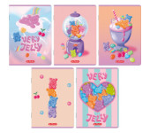 Zeszyt A5 32k kratka z marginesem JELLY 400206378 HERLITZ