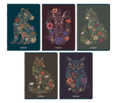 Zeszyt A5 80k kratka z marginesem FLORIMALS 400210662 HERLITZ