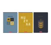 Zeszyt A4 16k pieciolinia MUZYKA pionowy 400206360 HERLITZ