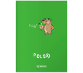 Zeszyt szkolny A5 60 kartek w linie 70g JĘZYK POLSKI 400198109 HERLITZ