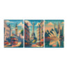 Zeszyt szkolny A4 96 kartek w kratkę 70g RETRO CITY 400196848 HERLITZ