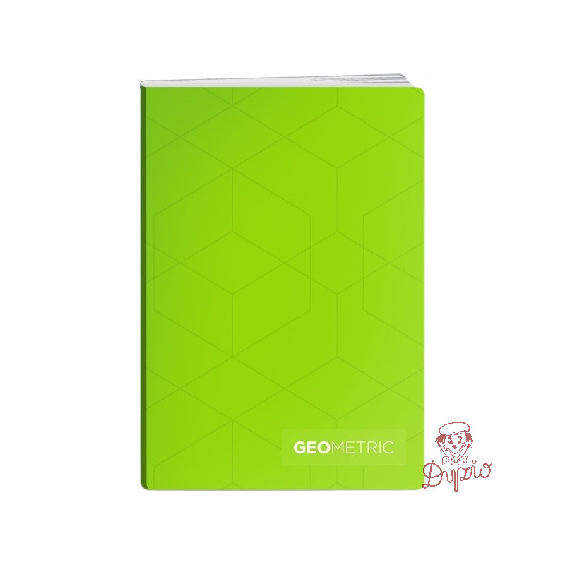 Zeszyt A5 80k linia okładka miękka GEOMETRIC EL-M4-080-LA5 ELISA