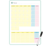 Planer magnetyczny na lodówkę 25x35cm miesięczny + marker PMP-01-01 BIURFOL