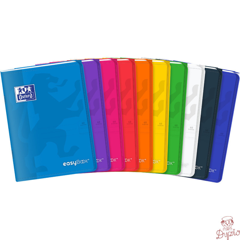 Zeszyt A4 60k linia margines EASYBOOK 3w1 400196700 OXFORD