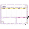 Planer magnetyczny na lodówkę Plan lekcji 35x25cm tygodniowy + marker PM-02-05 BIURFOL