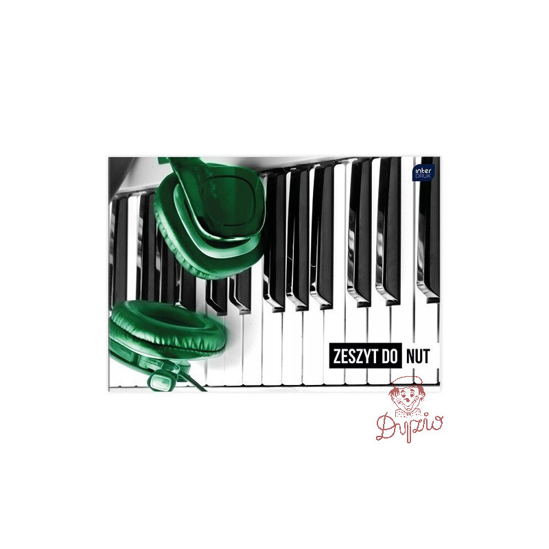 Zeszyt do nut A4 16k INTERDRUK