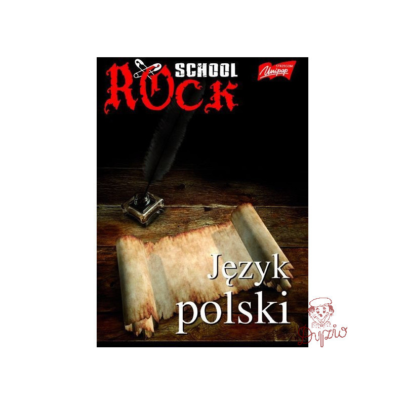 Zeszyt A5 60k linia JĘZYK POLSKI laminowany UNIPAP