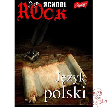 Zeszyt A5 60k linia JĘZYK POLSKI laminowany UNIPAP